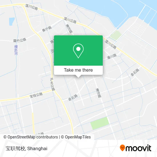 宝职驾校 map