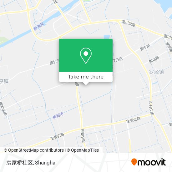袁家桥社区 map