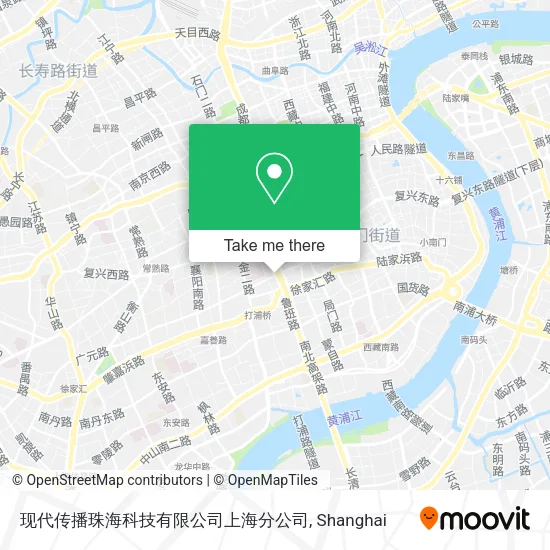 现代传播珠海科技有限公司上海分公司 map