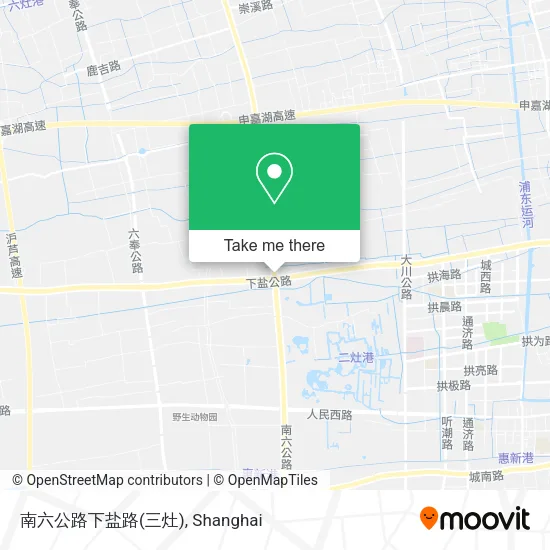 南六公路下盐路(三灶) map
