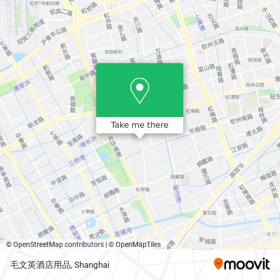 毛文英酒店用品 map