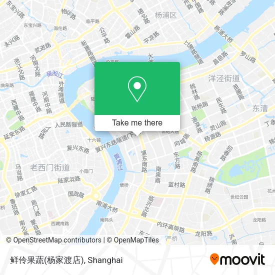 鲜伶果蔬(杨家渡店) map