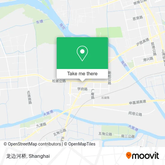 龙边河桥 map