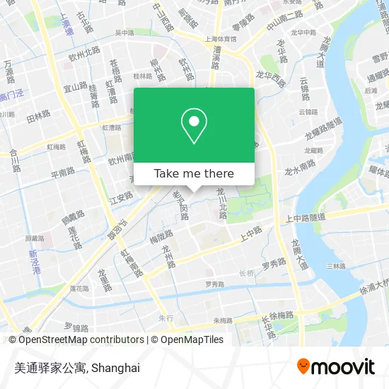 美通驿家公寓 map