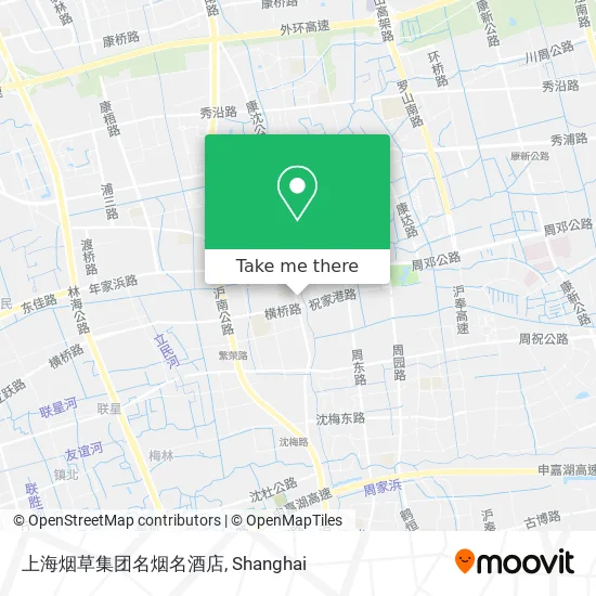 上海烟草集团名烟名酒店 map