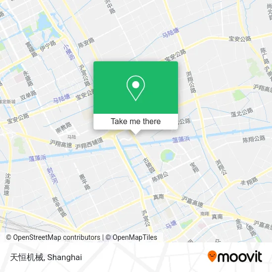 天恒机械 map