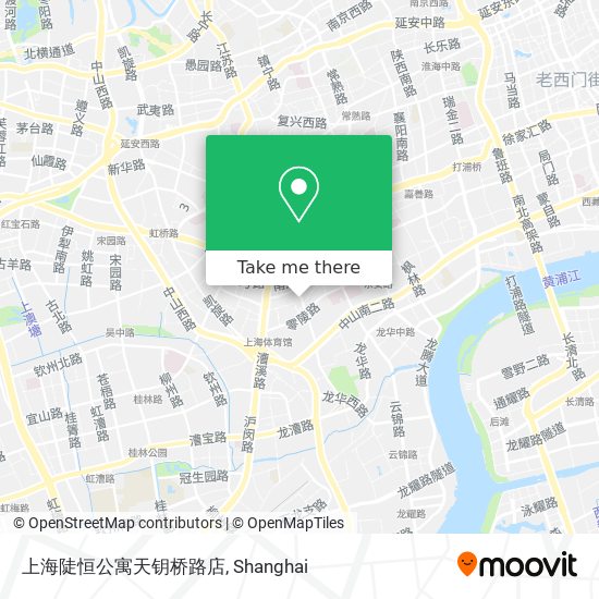 上海陡恒公寓天钥桥路店 map