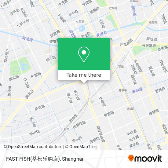FAST FISH(莘松乐购店) map