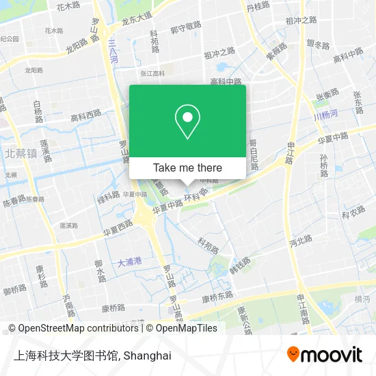 上海科技大学图书馆 map