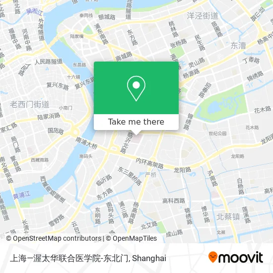 上海—渥太华联合医学院-东北门 map