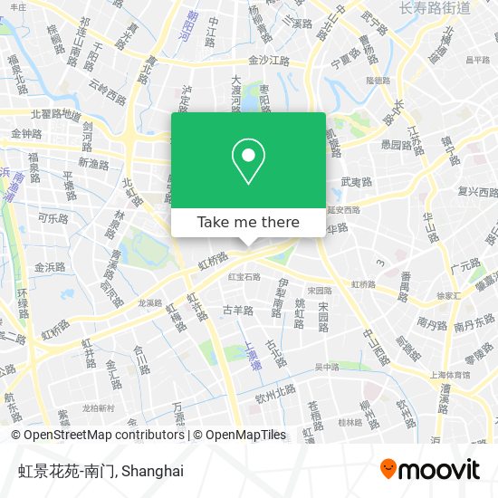 虹景花苑-南门 map