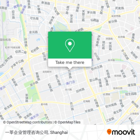 一莘企业管理咨询公司 map