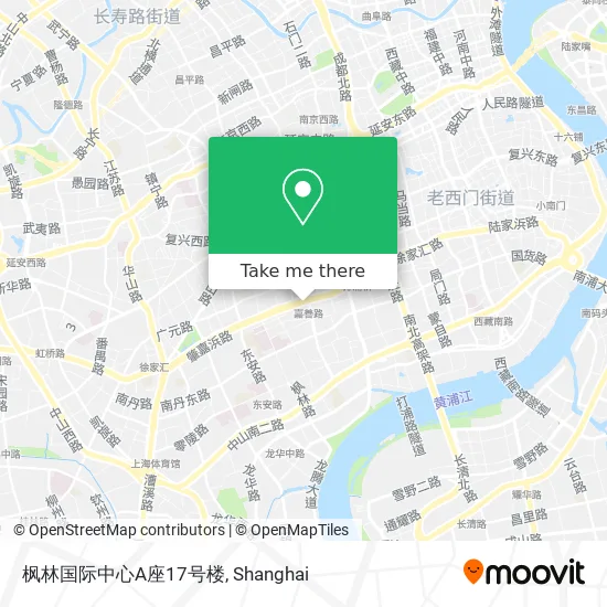 枫林国际中心A座17号楼 map