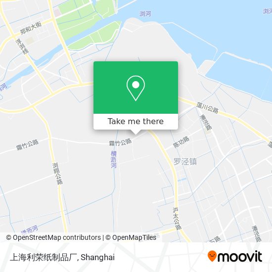 上海利荣纸制品厂 map
