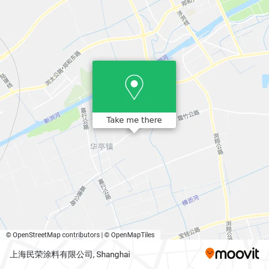 上海民荣涂料有限公司 map