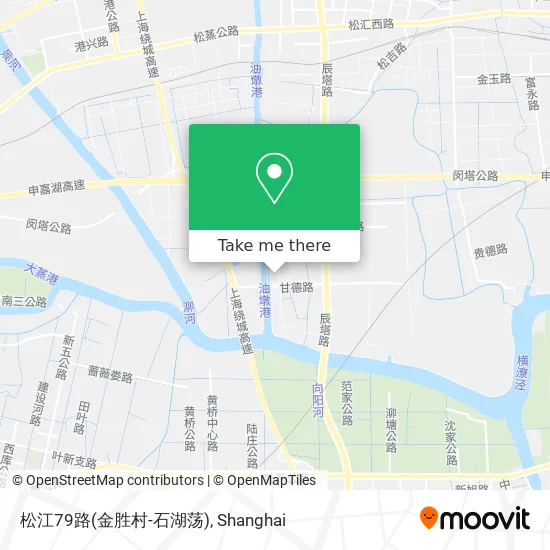 松江79路(金胜村-石湖荡) map