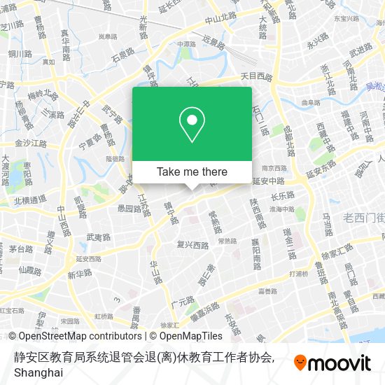 静安区教育局系统退管会退(离)休教育工作者协会 map