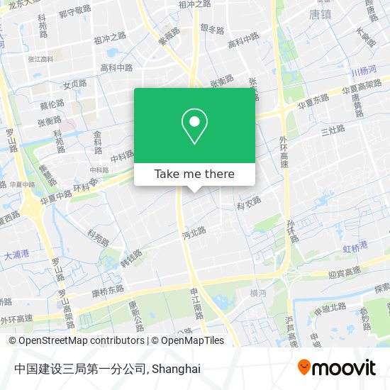 中国建设三局第一分公司 map