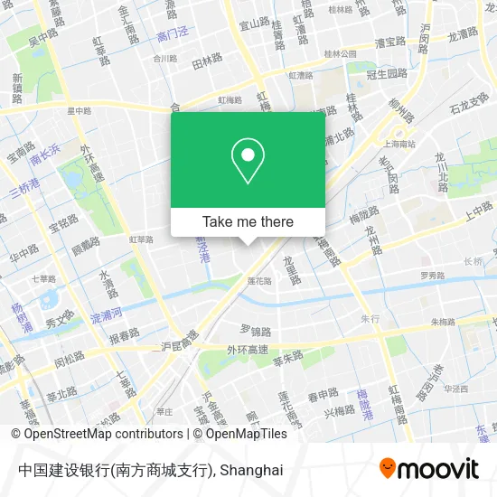 中国建设银行(南方商城支行) map