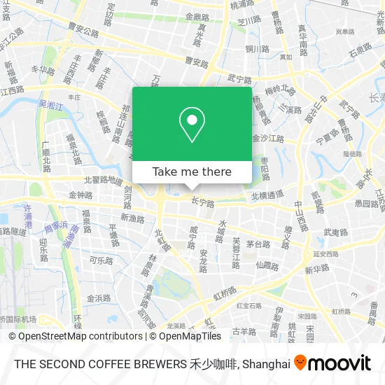 THE SECOND COFFEE BREWERS 禾少咖啡 map