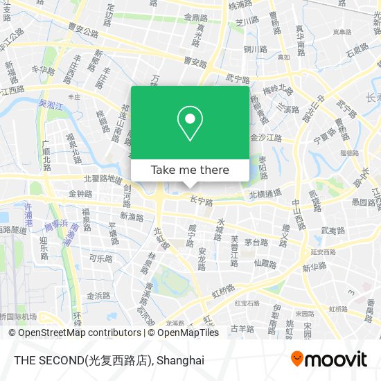 THE SECOND(光复西路店) map