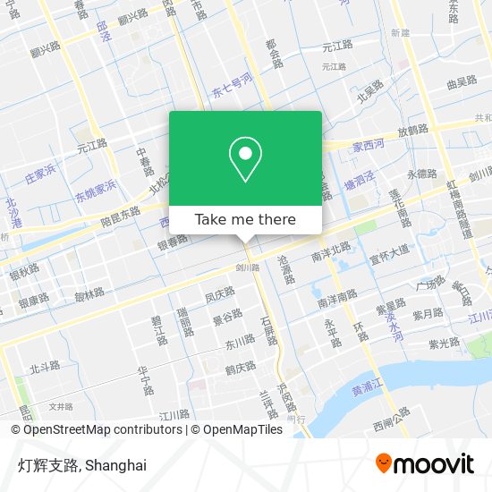 灯辉支路 map