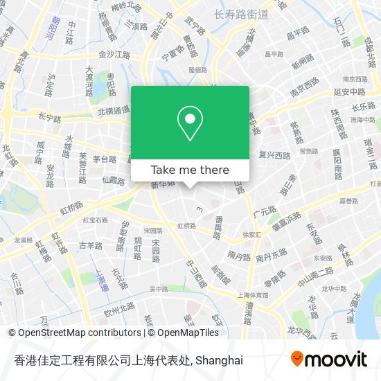 香港佳定工程有限公司上海代表处 map