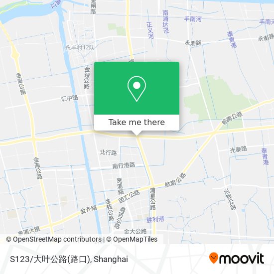 S123/大叶公路(路口) map