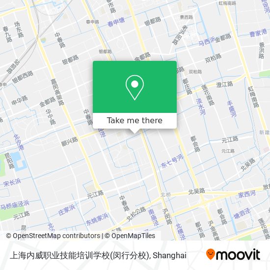 上海内威职业技能培训学校(闵行分校) map