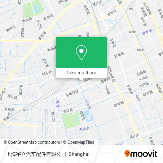 上海宇立汽车配件有限公司 map