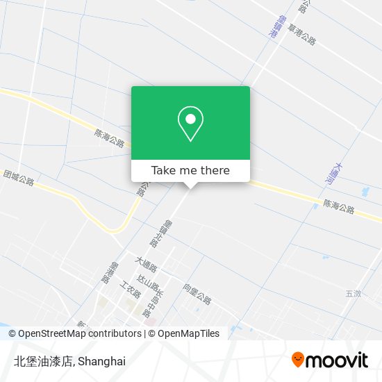 北堡油漆店 map