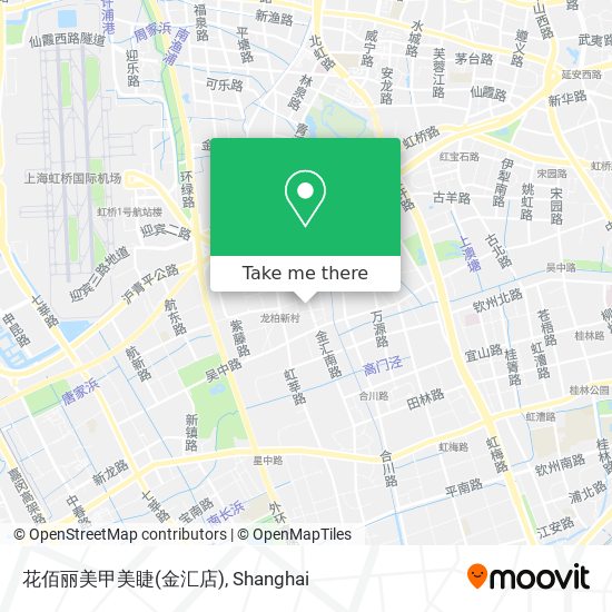 花佰丽美甲美睫(金汇店) map