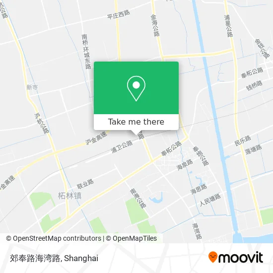 郊奉路海湾路 map