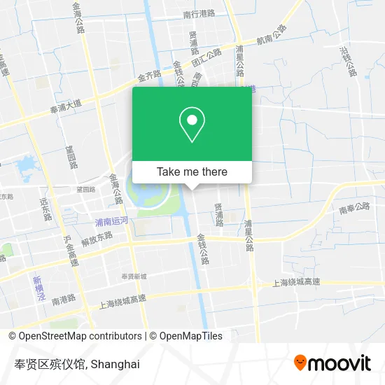 奉贤区殡仪馆 map