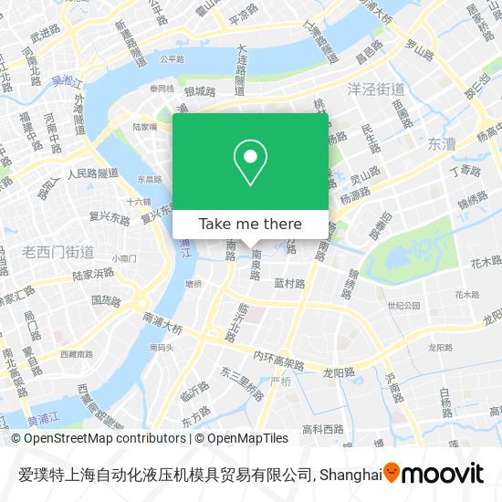 爱璞特上海自动化液压机模具贸易有限公司 map