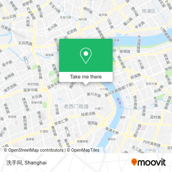 洗手间 map