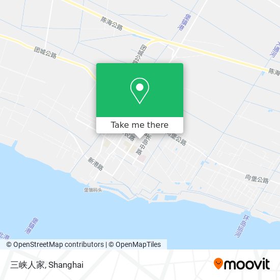 三峡人家 map
