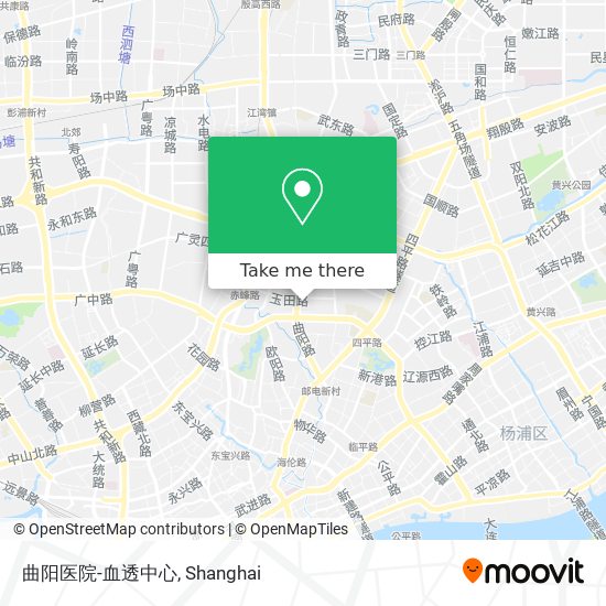 曲阳医院-血透中心 map