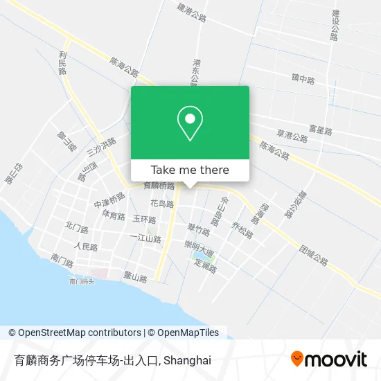 育麟商务广场停车场-出入口 map