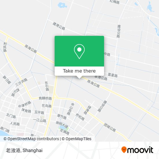 老滧港 map