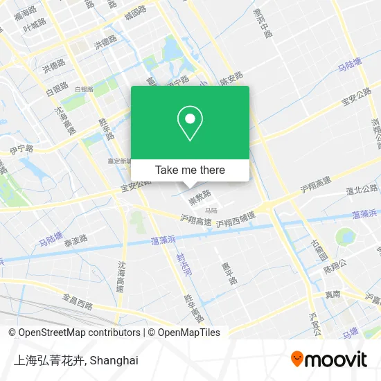 上海弘菁花卉 map
