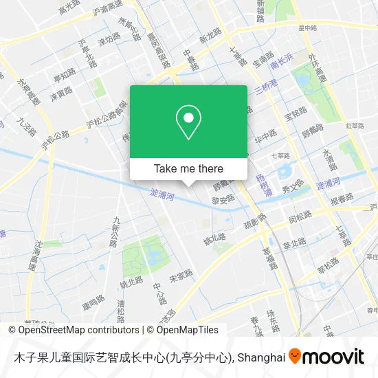 木子果儿童国际艺智成长中心(九亭分中心) map