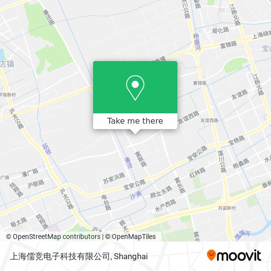 上海儒竞电子科技有限公司 map
