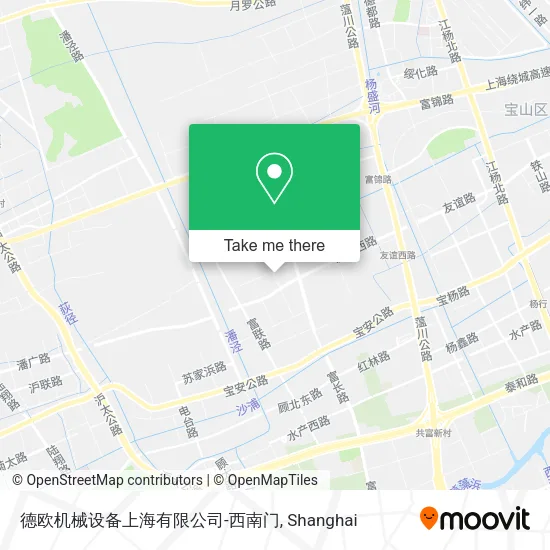 德欧机械设备上海有限公司-西南门 map