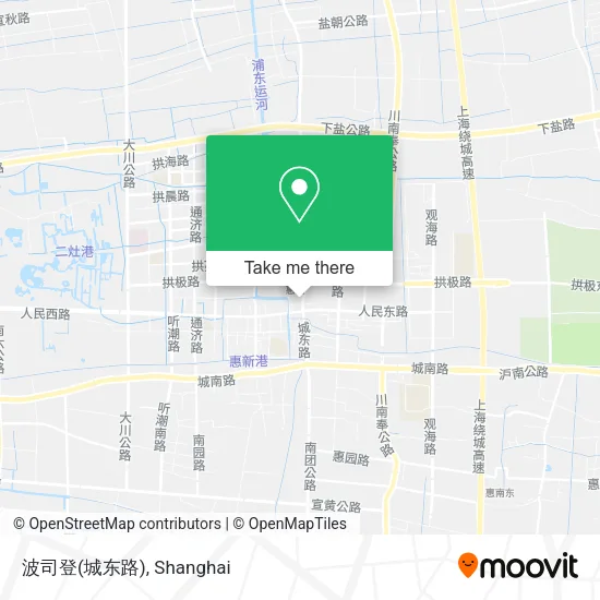 波司登(城东路) map