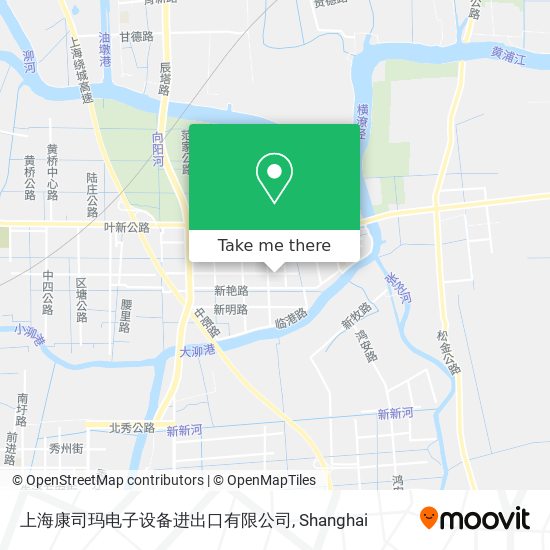 上海康司玛电子设备进出口有限公司 map