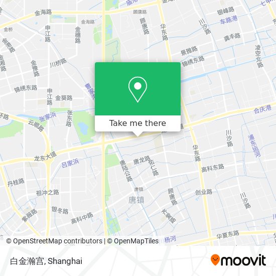 白金瀚宫 map