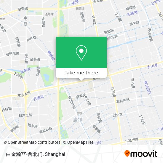 白金瀚宫-西北门 map