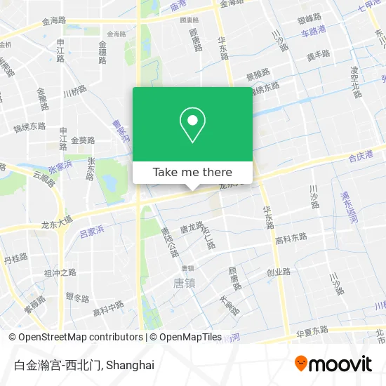 白金瀚宫-西北门 map