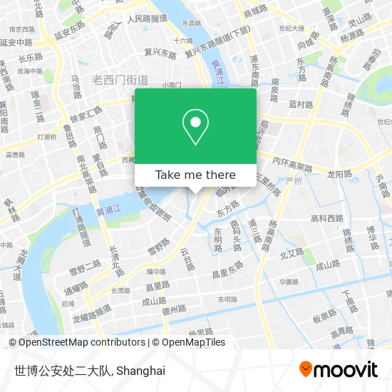 世博公安处二大队 map
